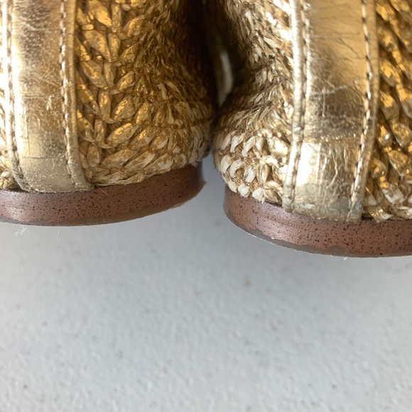 Sam Edelman Falcon 2 Metallic Ballet Flat Size 8.5 M - Picture 4 of 8